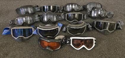 (14) Various Protective Goggles