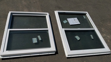 (2) New Double Pane Single Hung Windows