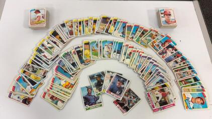 50+ MLB CARDS!! Including Bruce Bochy, Caludell Washington, Tom Veryzer, And So Many More!!