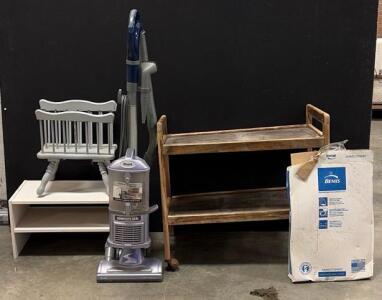 Shark Navigator Lift-Away Upright Vacuum Cleaner, (2) Shelves, (1) Magazine Rack, And So Much More!!