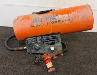 All-Pro Portable Forced-Air Propane Heater