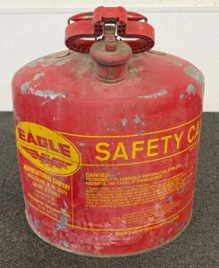 (1) Vintage Eagle Type I Safety Can