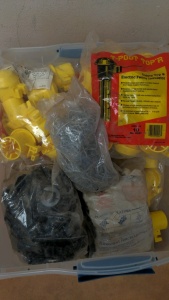 Tote of New Electric Fence Materials