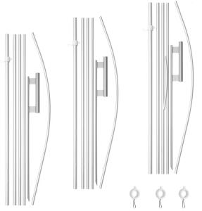 (3 Pack) Feather Flag Pole Kits (15Ft)