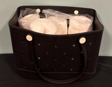Tote With Beach Lounge Chair Cover And Padding