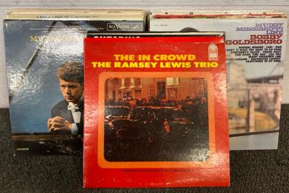 Collection Of Vintage Vinyls Including Bobby Goldsboro, The Ramsey Lewis Trio, Buddy Rich Big Band And More