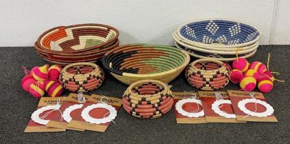 Handmade Rwandan Basket Set, Gahaya Links, Macy's Path to Peace,