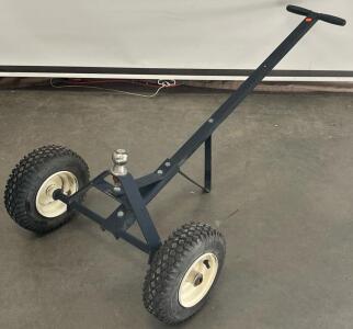 Heavy-Duty Trailer Dolly W/ Hitch Ball, Pneumatic Tires