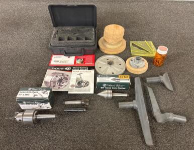 Nova G3 Chuck & Wood River Lathe Accessories, #2 MT, 60&deg; Cone Live Center