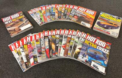 (40+) Hot Rod Magazine Collection, Car and Engine Features