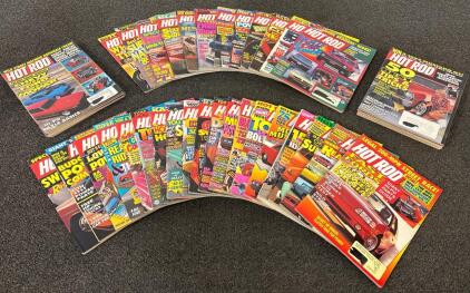 (40+) Hot Rod Magazine Lot, Various Topics, Petersen Publishing
