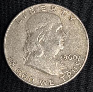 1960 Franklin Library Half Dollar Coin