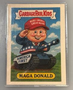 Topps Garbage Pail Kids Trading Card &ldquo;MAGA DONALD&rdquo;