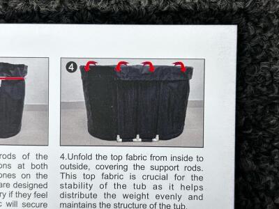 CortexCraft 101 Gallon Capacity Collapsible Oval Ice Bath