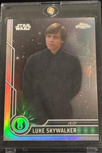 2023 Topps Chrome Star Wars Luke Skywalker #87 Jedi