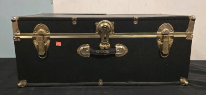 Vintage Style 3 Latch Storage Chest, Made By Seward- 30"x12.5"x16", Plant Storage Shelf