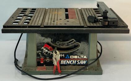 Delta 36-540 Type 2 Bench Saw, 120V, 10" Blade