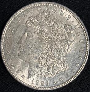 1921-D Morgan Silver Dollar Coin
