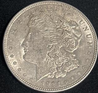 1921-D Morgan Silver Dollar Coin