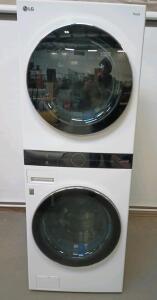 LG ThinQ Washer Dryer Stacked Combo With Inverter Direct Motor Drive