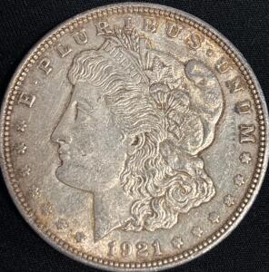 1921-D Morgan Silver Dollar Coin
