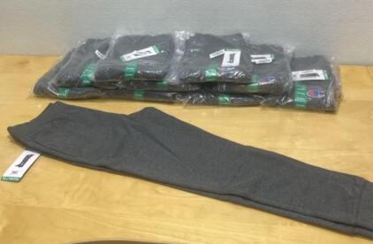 (10) New Champion Youth Jogger - Size XL (18/20) - Granite Heather