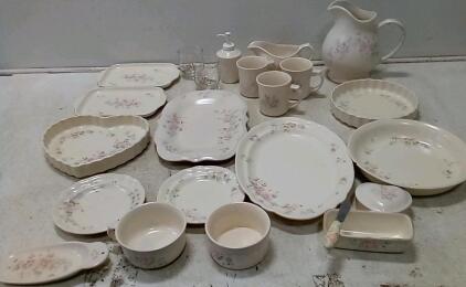 Pfaltzgraff Dinnerware (Made In USA. Serving Plates, Pitchers, Cups, And More.