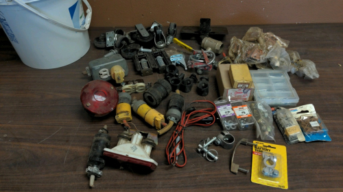 Assorted Hardware & Electrical