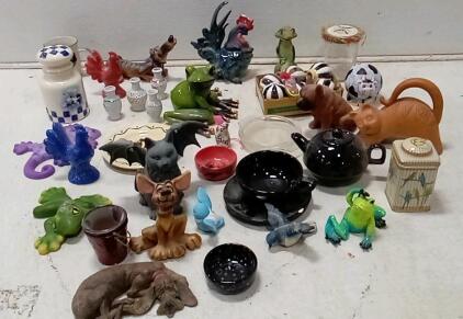 Lot Of Home Decor Collectables.