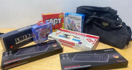(2) New Perixx Key Boards / Games / Bags
