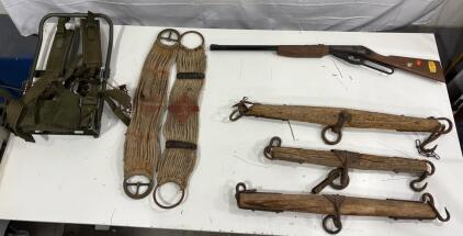 Daisy BB Gun, Lever Action, .177 Caliber, Partial Serial 34098, And More.