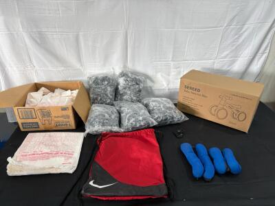 Black Wired Earbuds with 3.5mm Jack, Universal Compatibility, Grocery Bags, Baby Bike