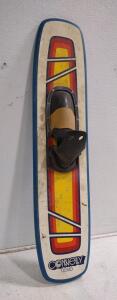 Vintage Connelly Wide-Trak 42" Trick Water Ski w/ an Approx. Size Medium 9-10 Binding