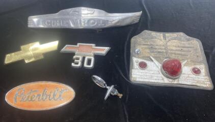 Automobile Emblems - Peterbilt - Chevrolet - Bus Light