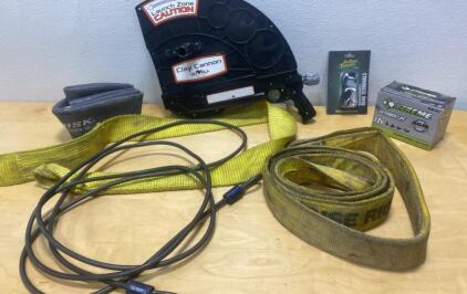 Dovall Clay Cannon Launcher / Tow Straps / Ring Terminals / Power Sport Battery