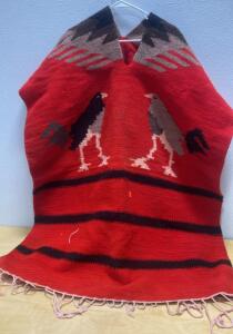 Vintage Handmade Southwestern Poncho ( No Size )