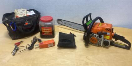 STIHL MS-170 Chainsaw ( Untested ) - Chainsaw Blades - STIHL Portable Grinder