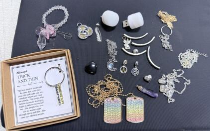 Lot Of Assorted Costume Jewelry Necklaces & More