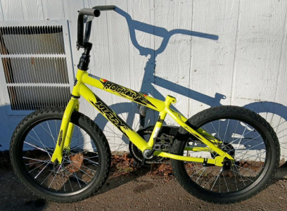 18" Huffy Rock It Kids Bike (Neon Yellow)