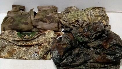 LOT Of Camo Clothing. Cabela's Wool Pants (38.) King's Camo Shirt (L.) Desert Shadow Pants (38.) Browning Jacket Goretex (L.)
