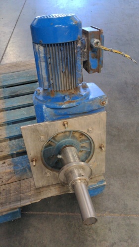 Large Helical Gear Motor