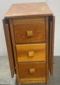 Table with Drawers 28x64