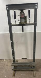 Central Machinery 12 Ton H Frame Floor Shop Press