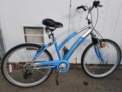 (Blue) 26" Next Avalon Comfort Series Hybrid Bike