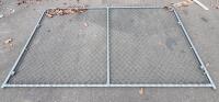 Large Chain Link Dog Run Galvanized Steel, 4'x6', 2" Mesh Size - 2