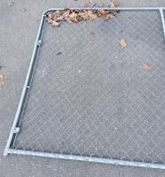 Large Chain Link Dog Run Galvanized Steel, 4'x6', 2" Mesh Size - 3