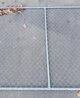 Large Chain Link Dog Run Galvanized Steel, 4'x6', 2" Mesh Size - 4