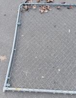 Large Chain Link Dog Run Galvanized Steel, 4'x6', 2" Mesh Size - 7