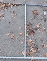 Large Chain Link Dog Run Galvanized Steel, 4'x6', 2" Mesh Size - 12
