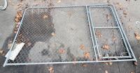 Large Chain Link Dog Run Galvanized Steel, 4'x6', 2" Mesh Size - 14